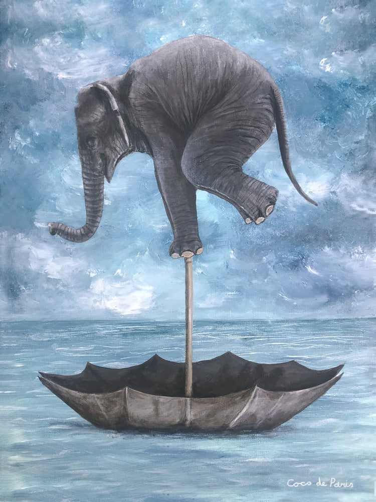 Elephant In Balance