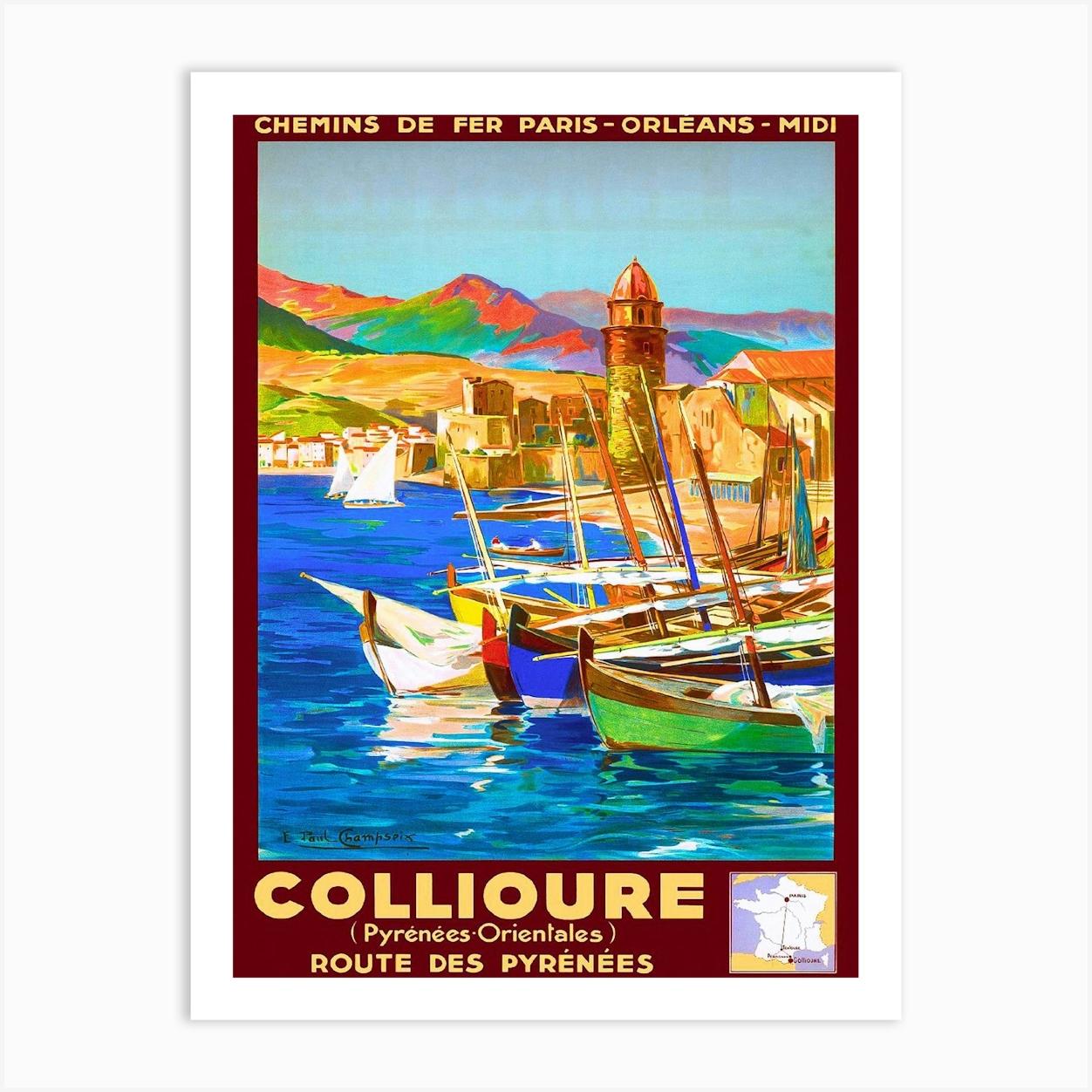Collioure Pyrenees France