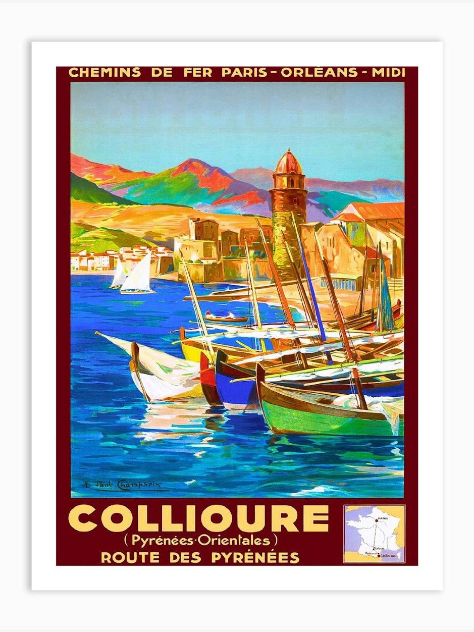 Collioure Pyrenees France