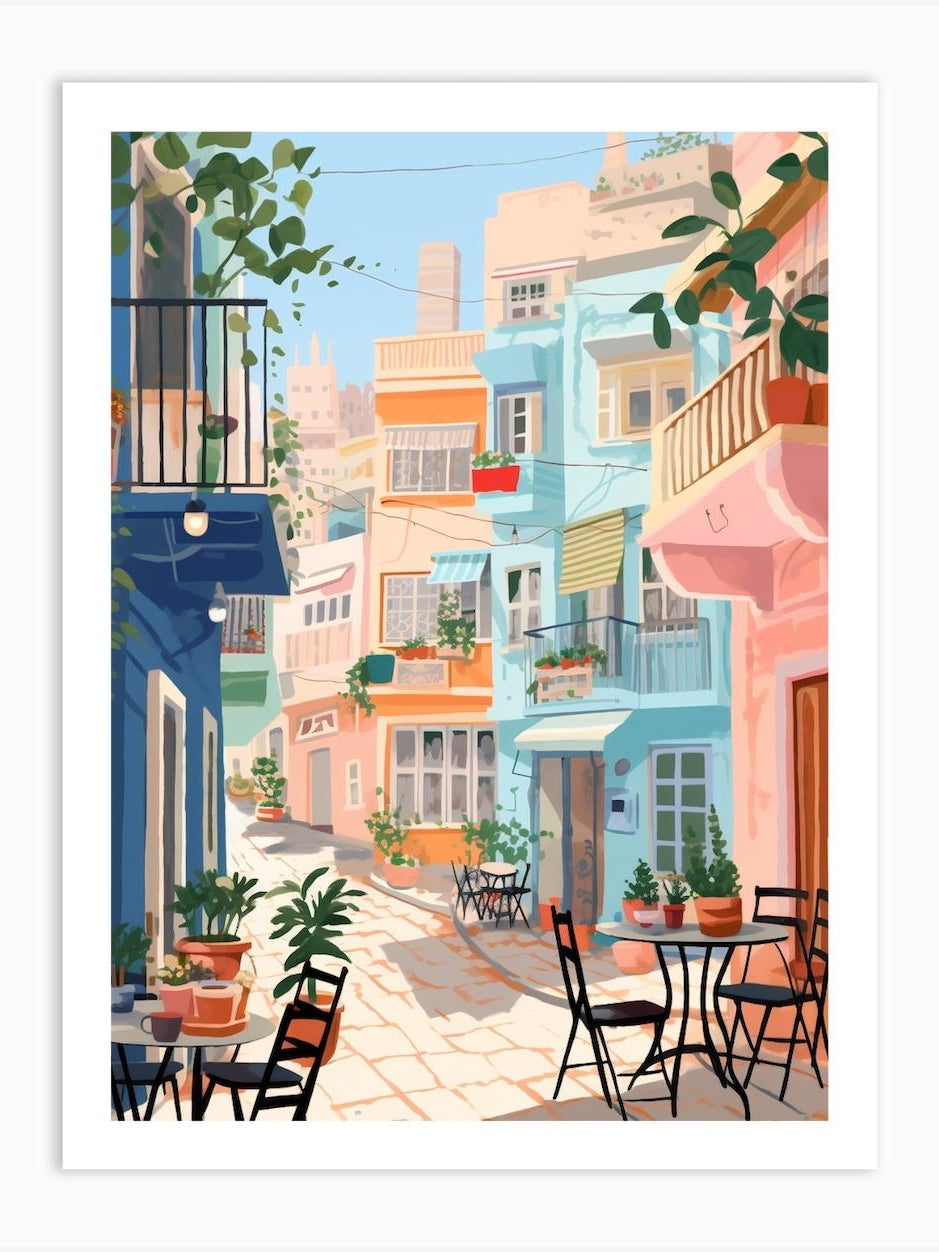 Tel Aviv Israel 2 Illustration