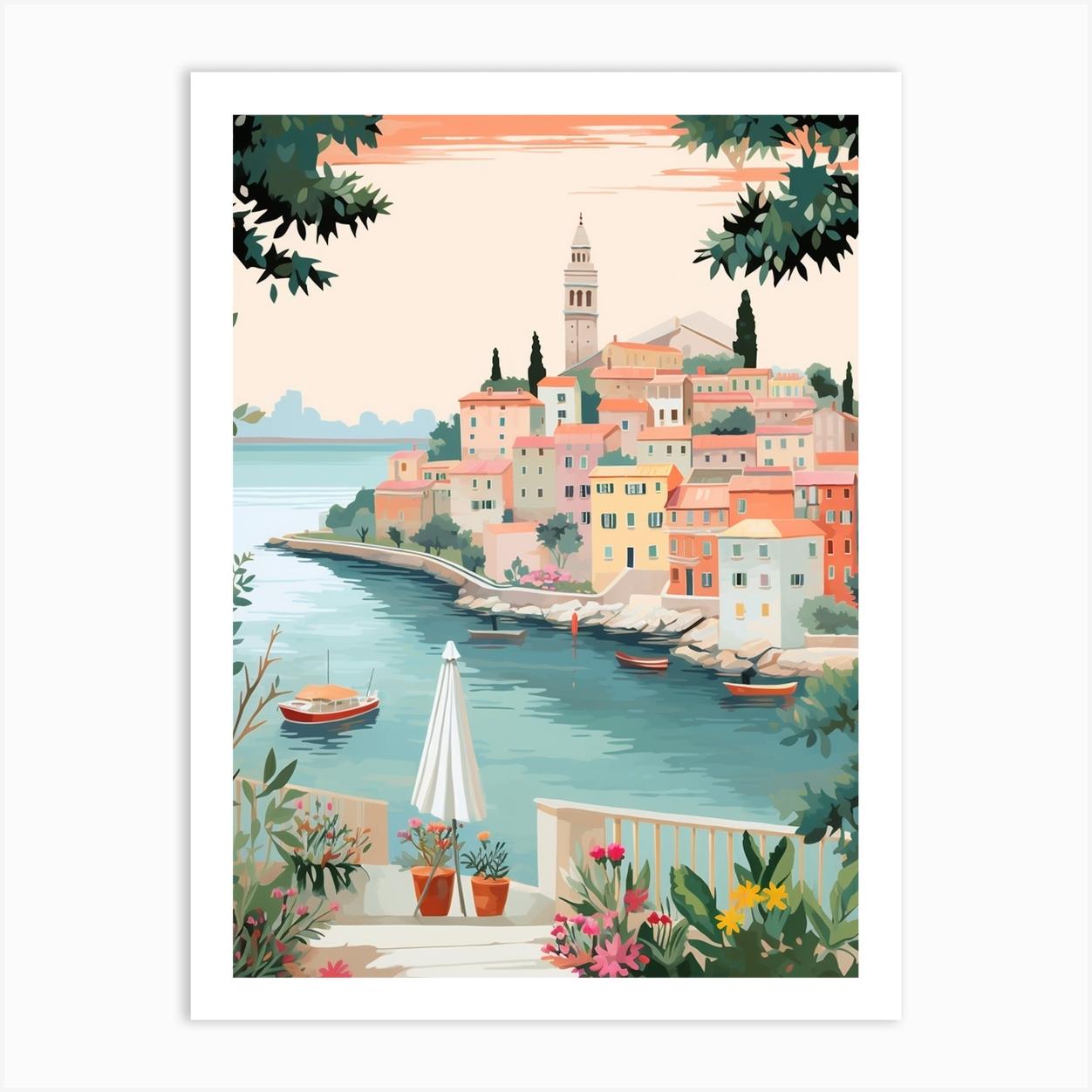 Rovinj Croatia 4 Illustration