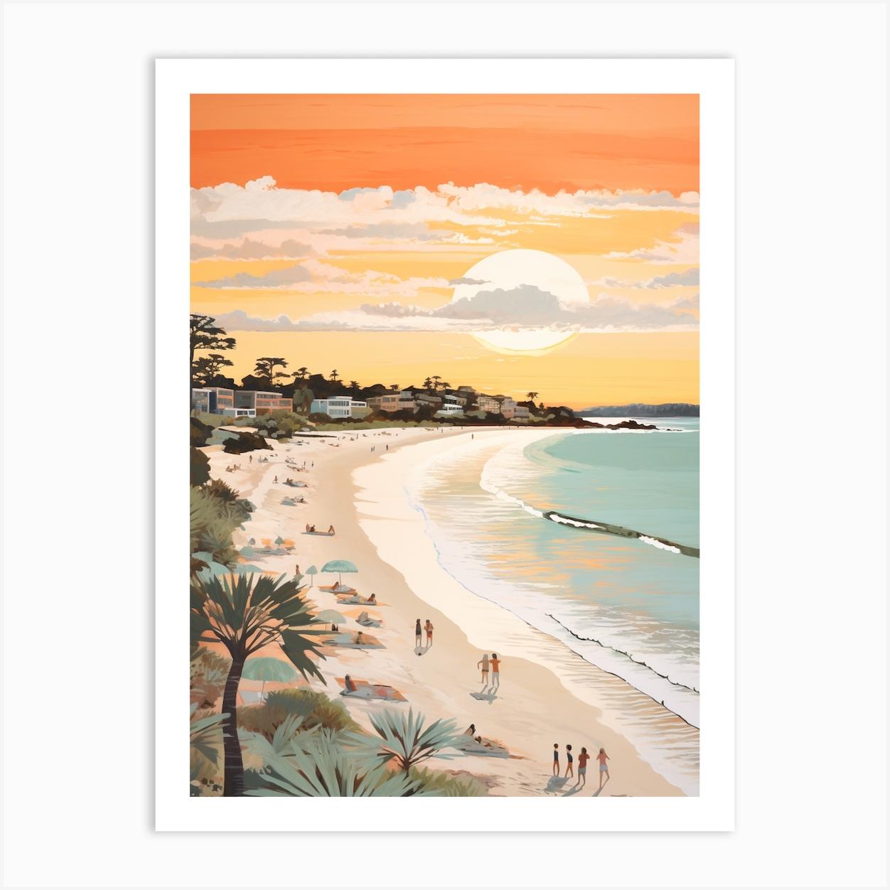 Noosa Main Beach Golden Tones 1