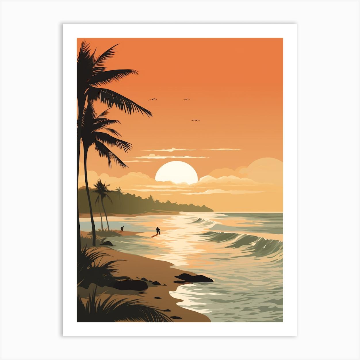 Bvaro Beach Dominican Republic At Sunset 3