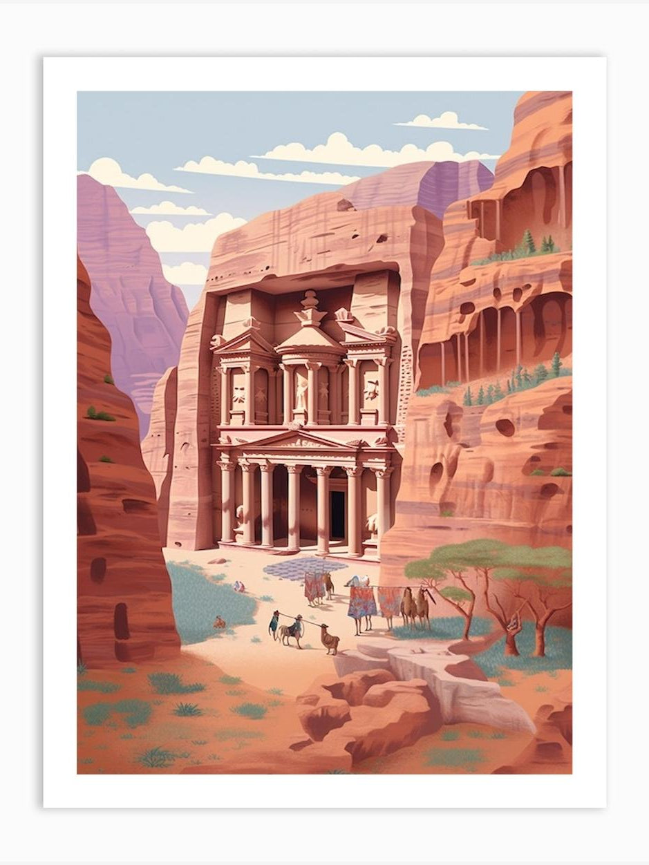 The Treasury Petra Jordan