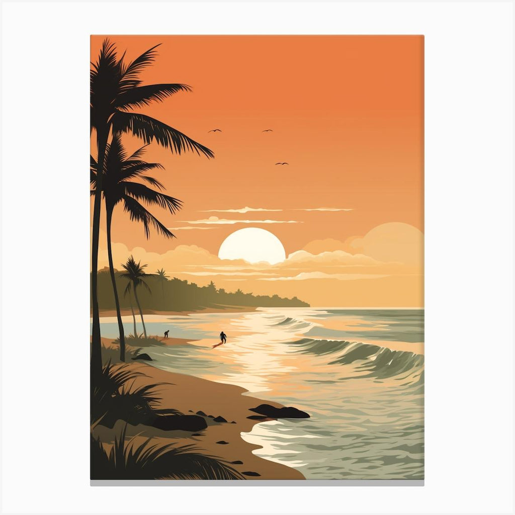 Bvaro Beach Dominican Republic At Sunset 3