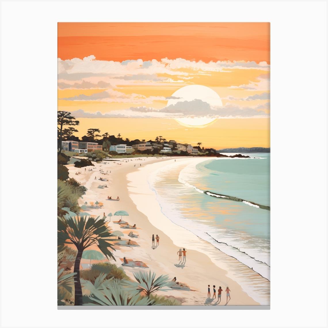 Noosa Main Beach Golden Tones 1