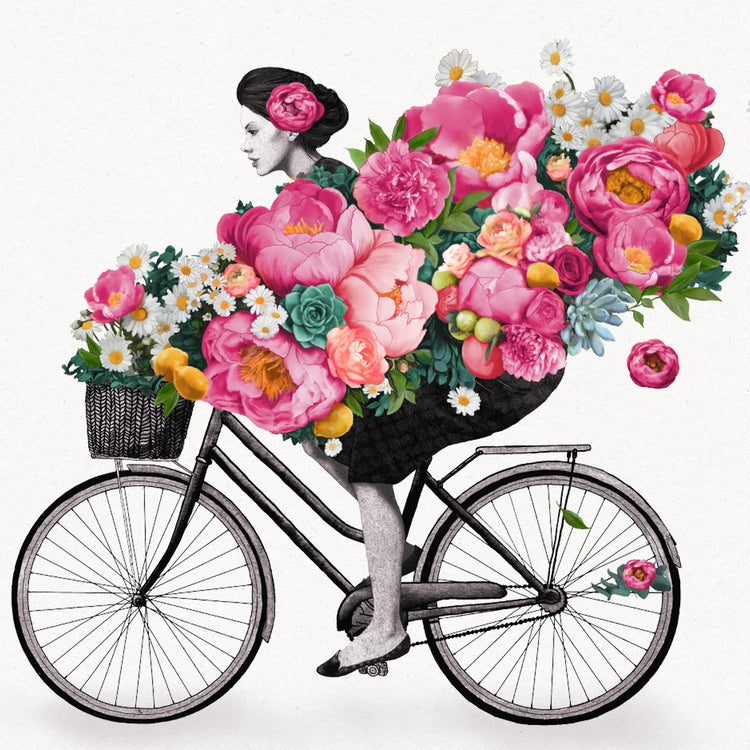 Floral Bicycle