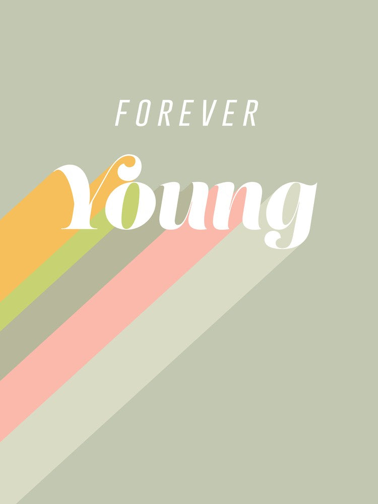 Forever Young Retro Stone