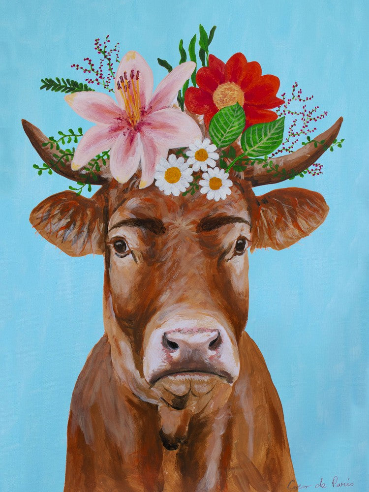 Frida Kahlo Cow