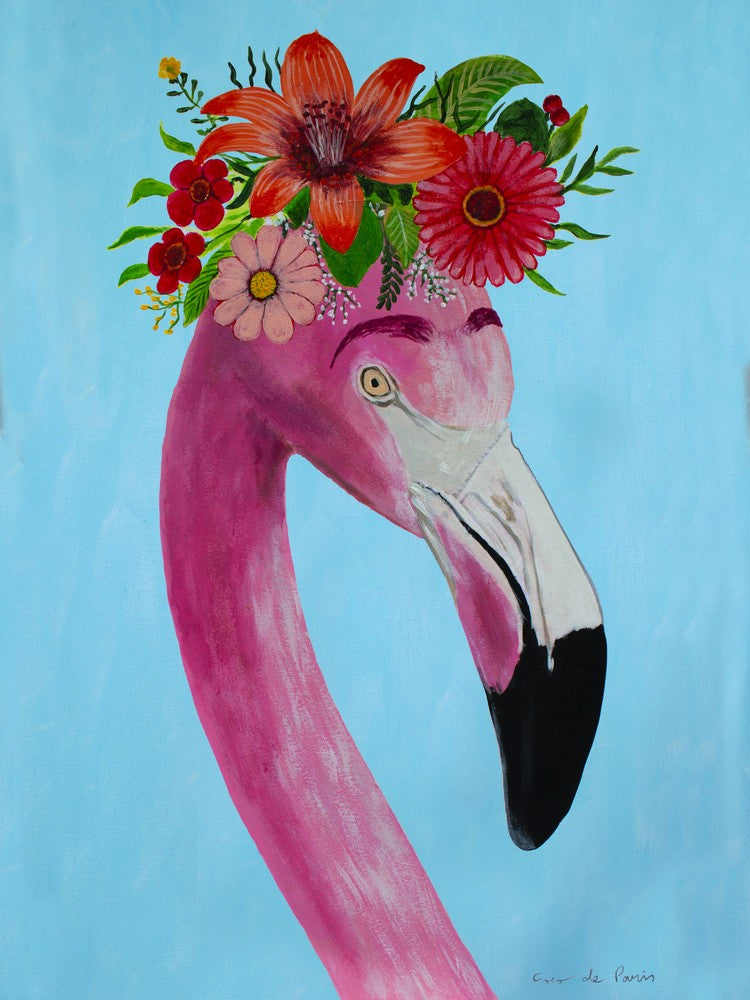 Frida Kahlo Flamingo