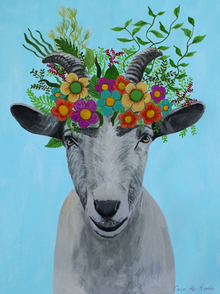 Frida Kahlo Goat