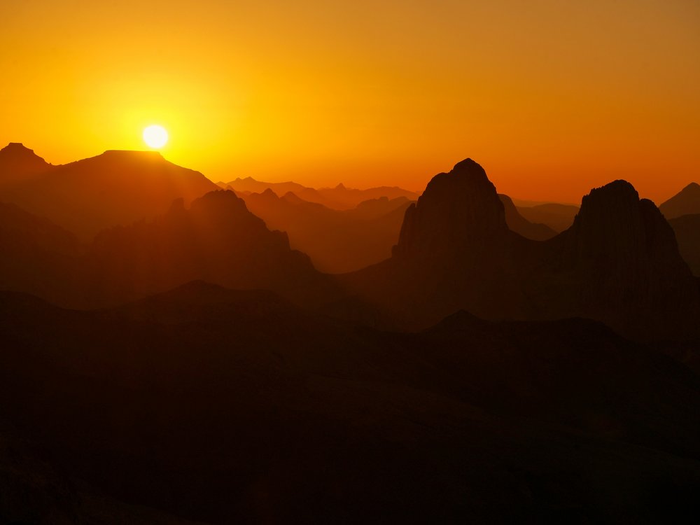 Golden Mountain Sunset