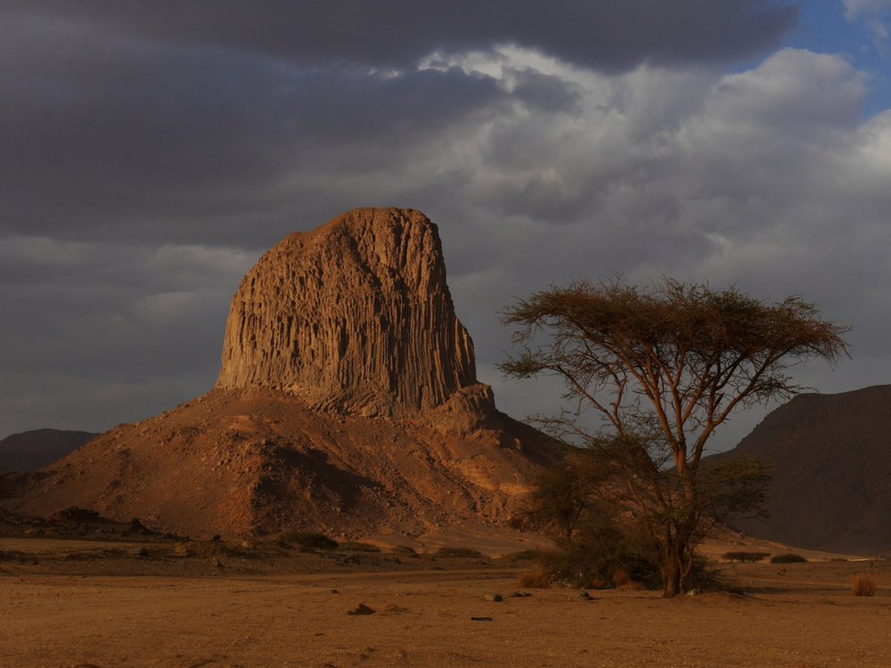 Golden Desert Rock