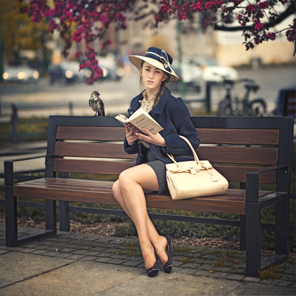 Spring Reading with Sparrow
