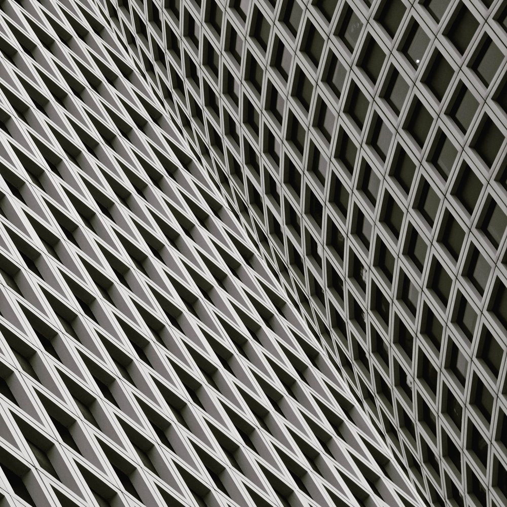 Abstract Diamond Facade