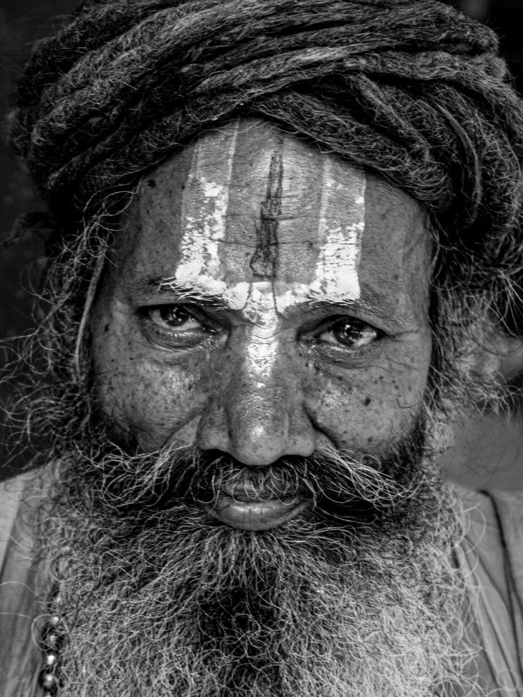 Intense Sadhu Gaze