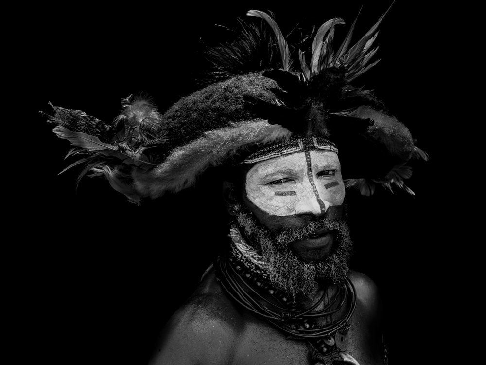Powerful Tribal Portrait