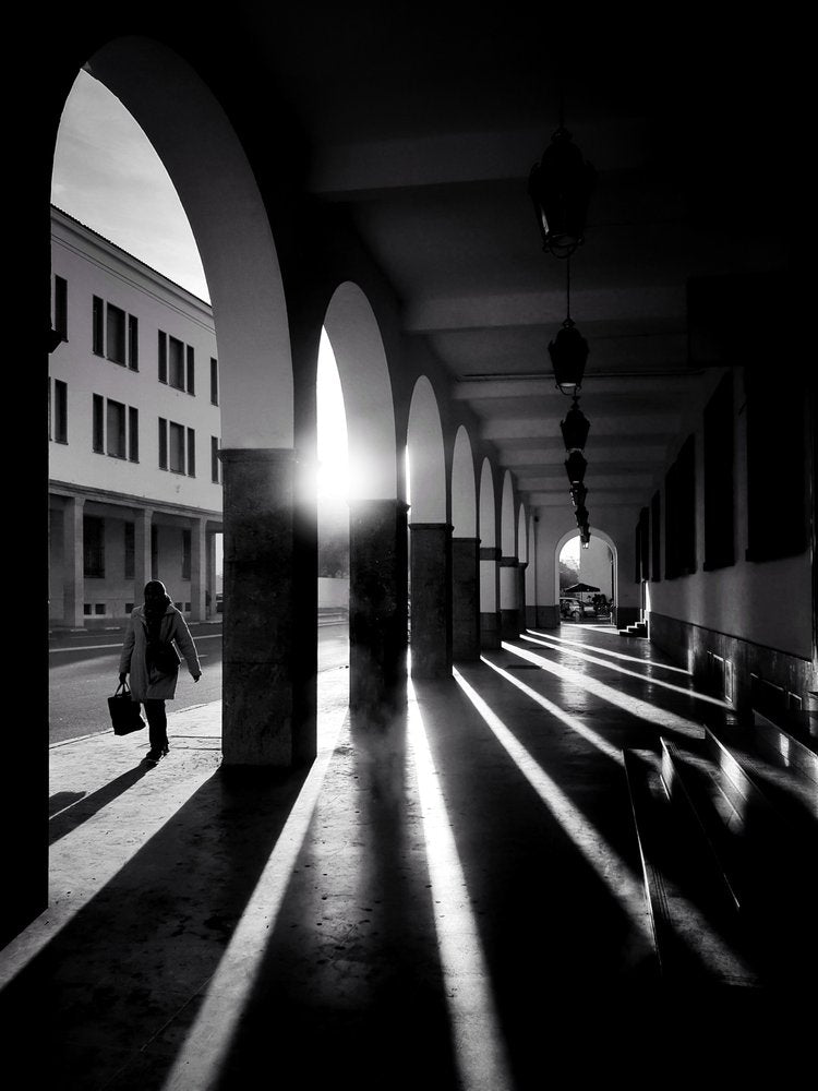Walking Through Sunbeams