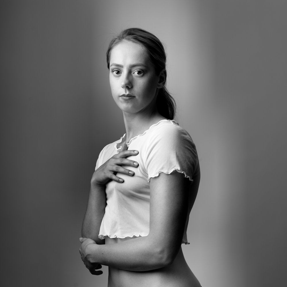 Pensive Young Woman