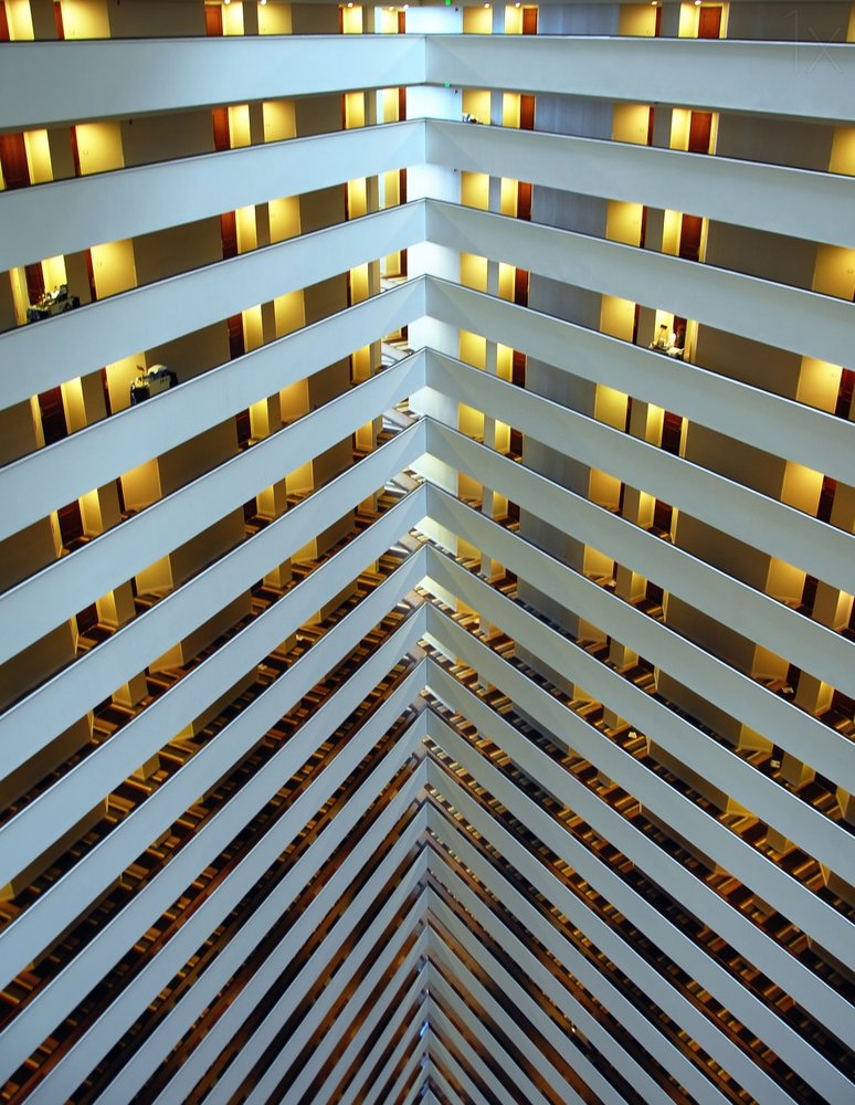 Modern Atrium Perspective