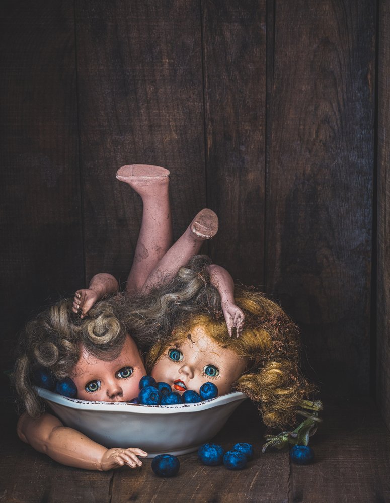 Creepy Dolls Blueberries