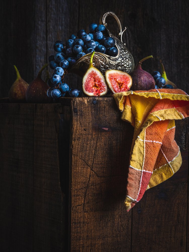 Moody Fruit Arrangement