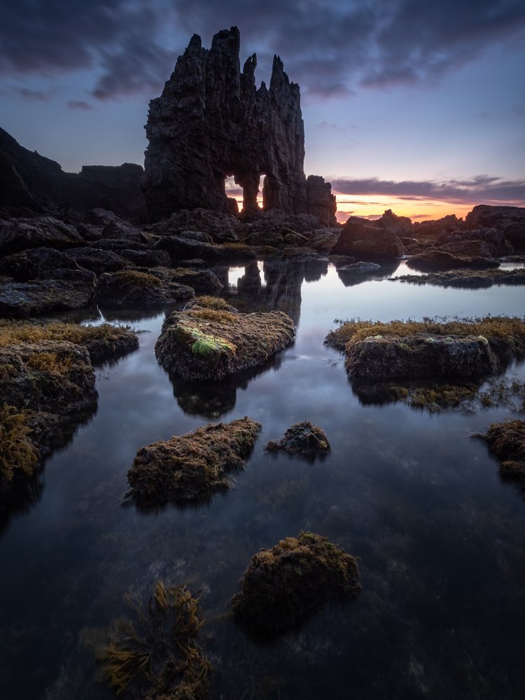 Twilight Sea Arch