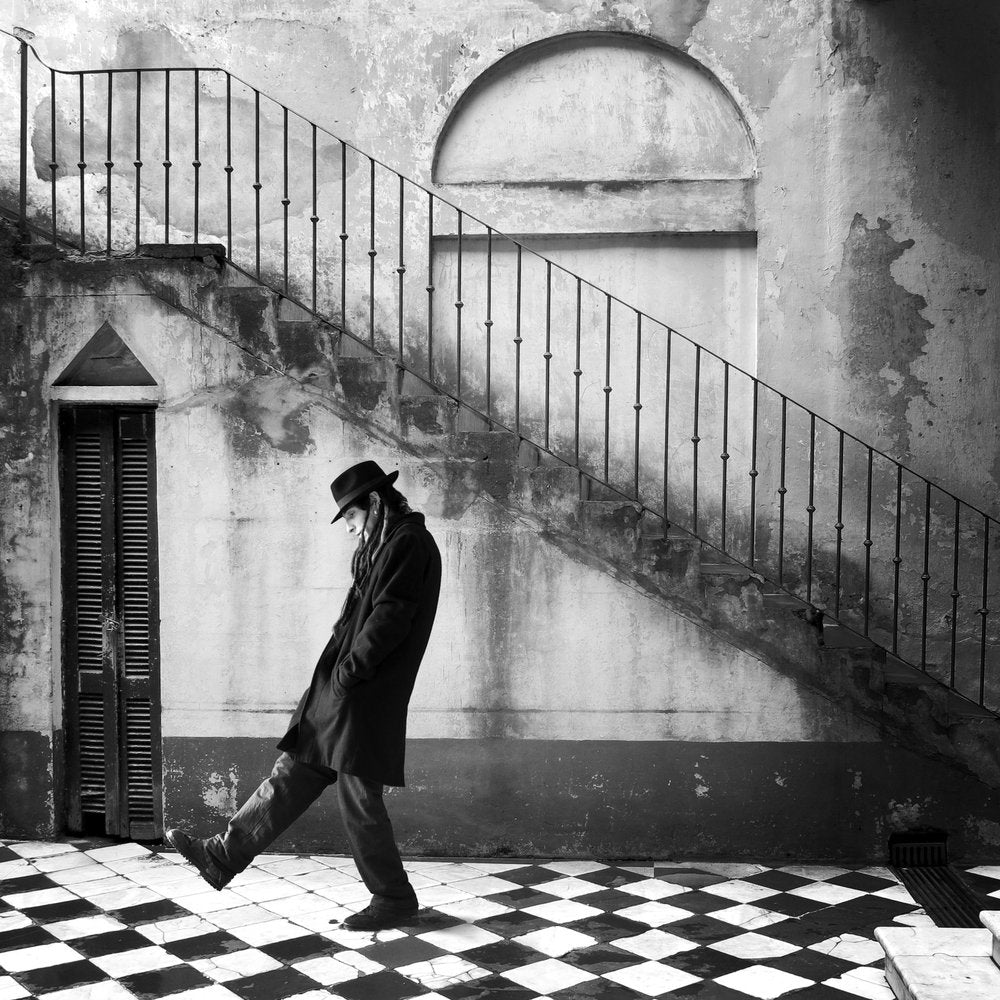 Mysterious Man Walking