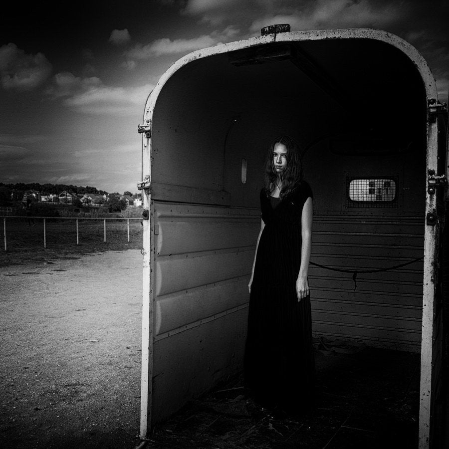 Mysterious Woman In Trailer