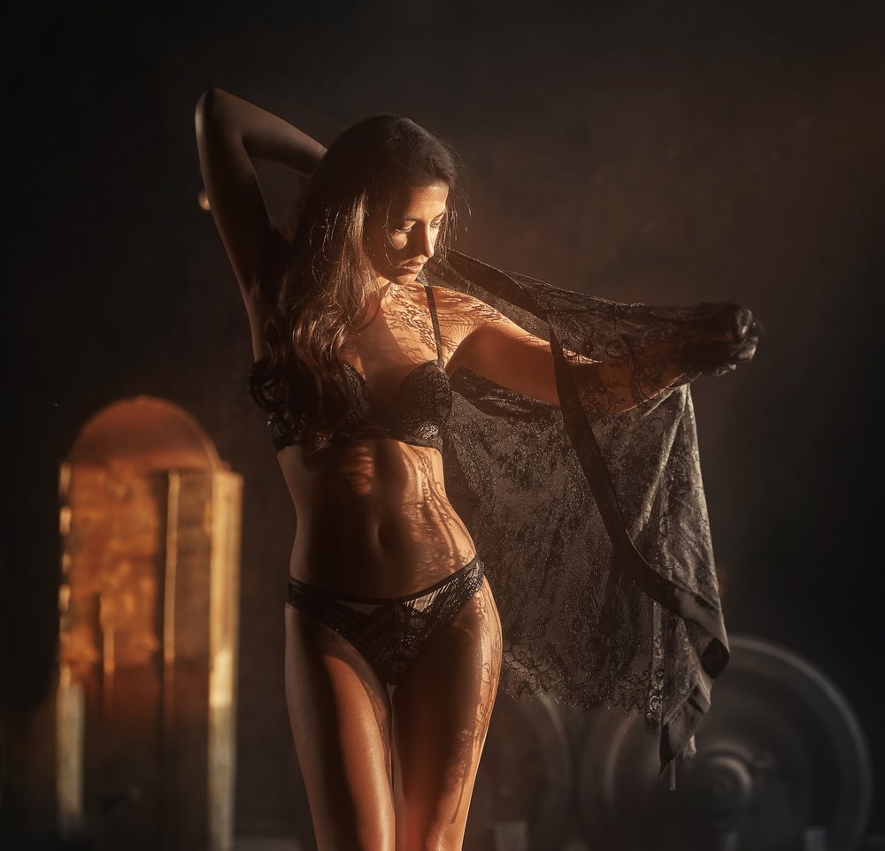 Sensual Lace Shadows