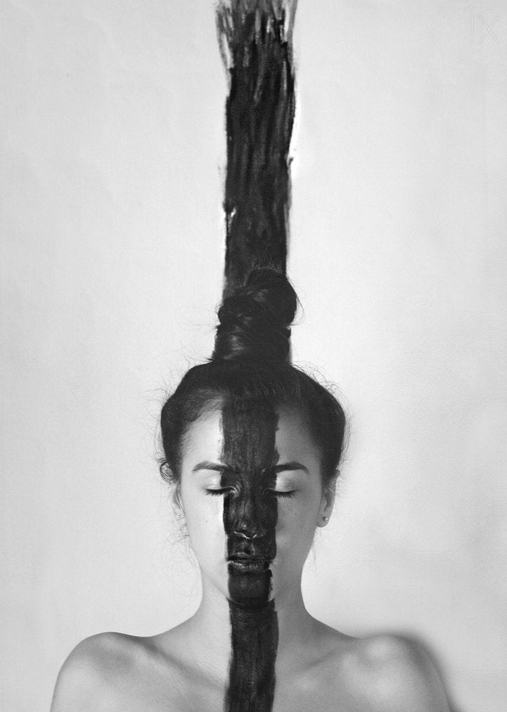Black Line Portrait
