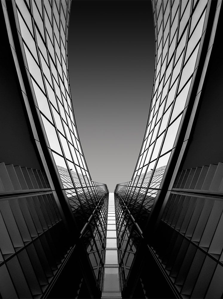 Symmetrical Glass Towers