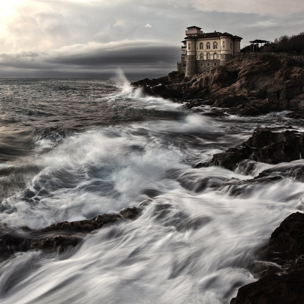 Dramatic Coastal Mansion