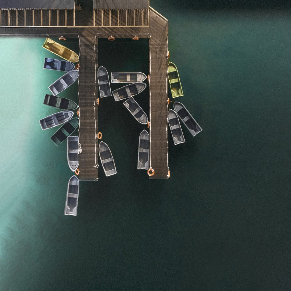 Aerial Pier Boats