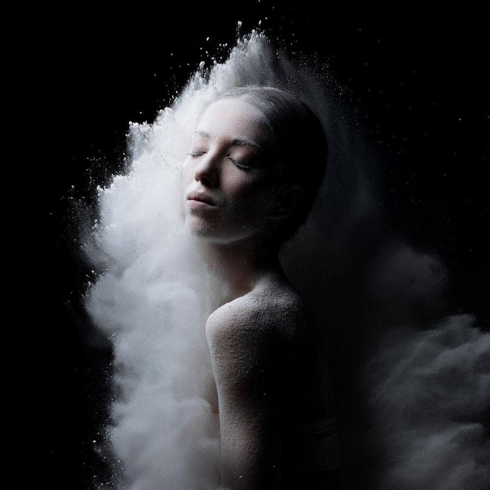 Serene Powder Portrait