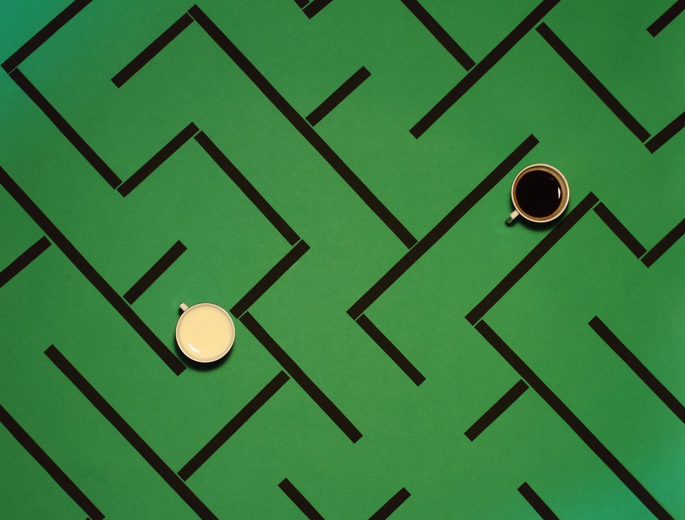 Coffee Maze Journey