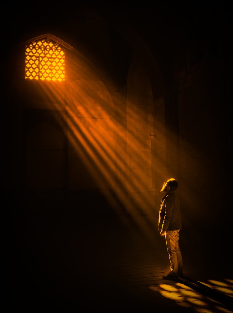 Golden Light Rays