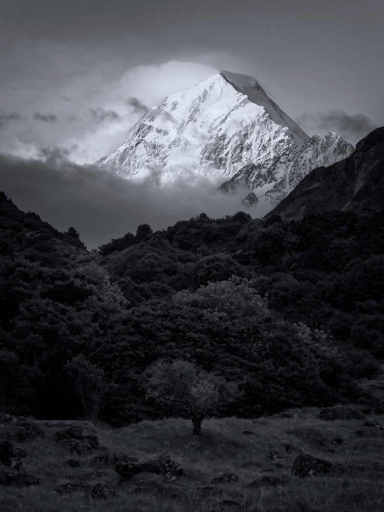 Dramatic Snow Peak