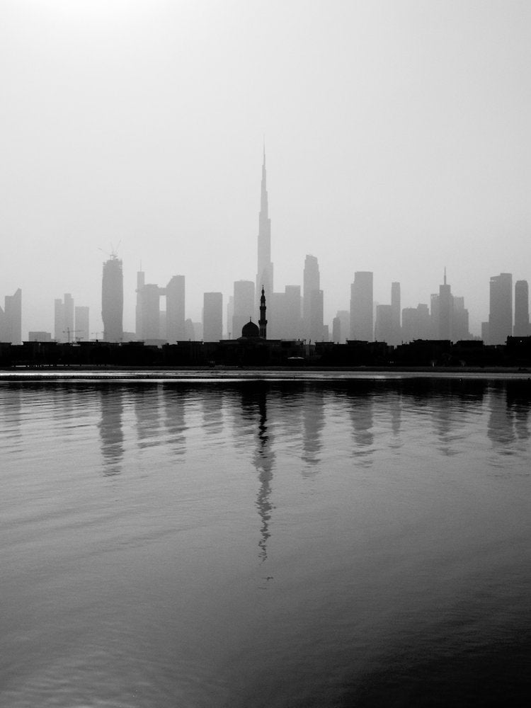 Dubai Skyline Reflection