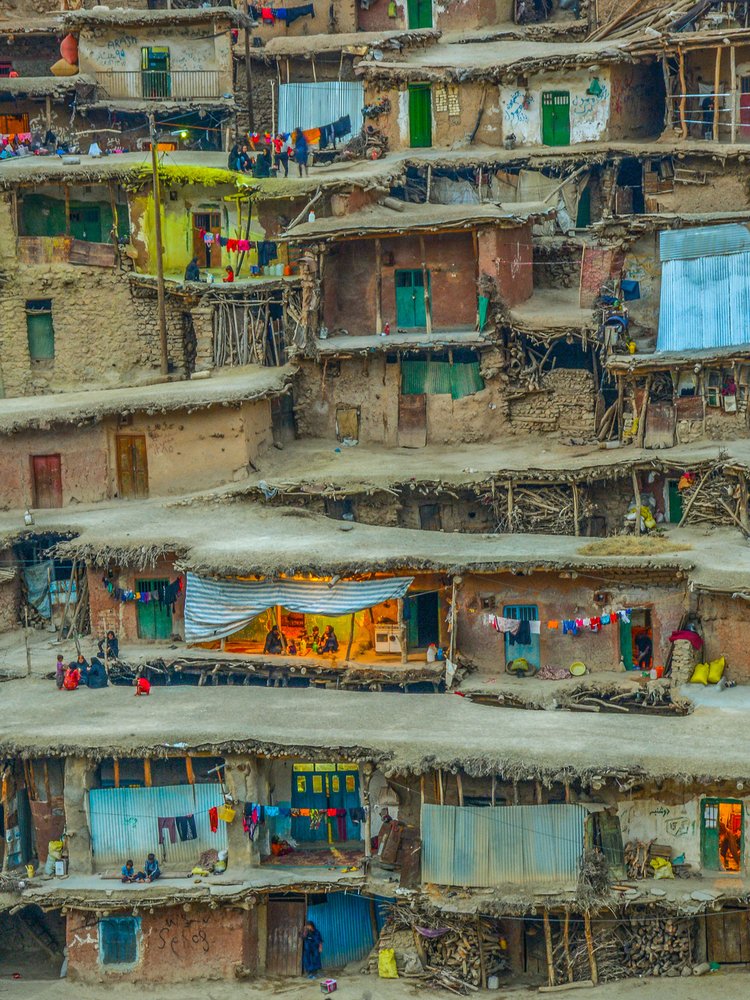 Terraced Village Life