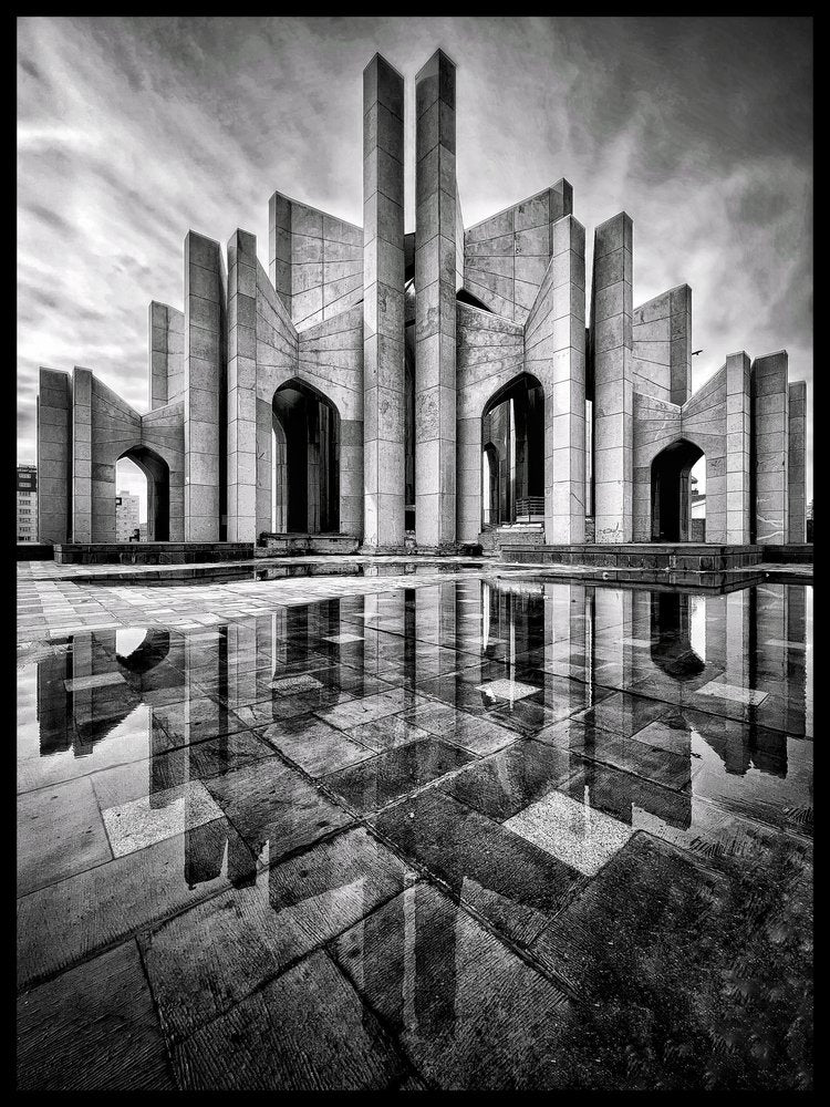 Modern Monument Reflection