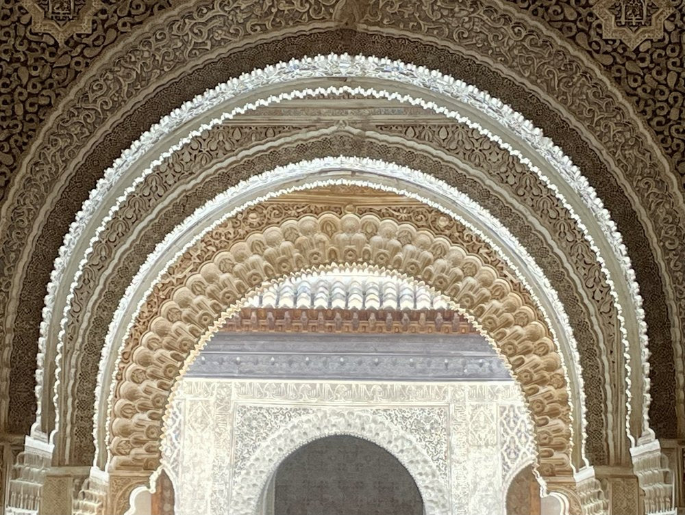 Ornate Alhambra Arches