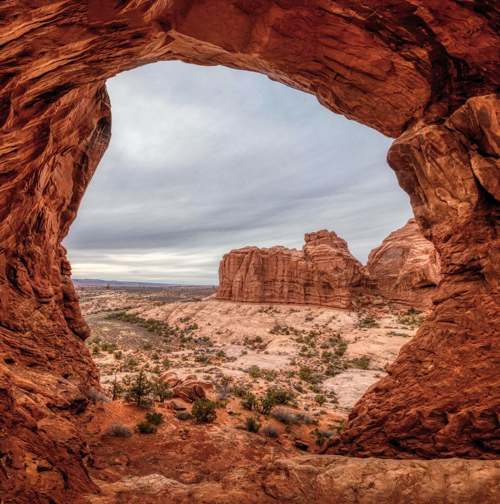 Desert Arch View