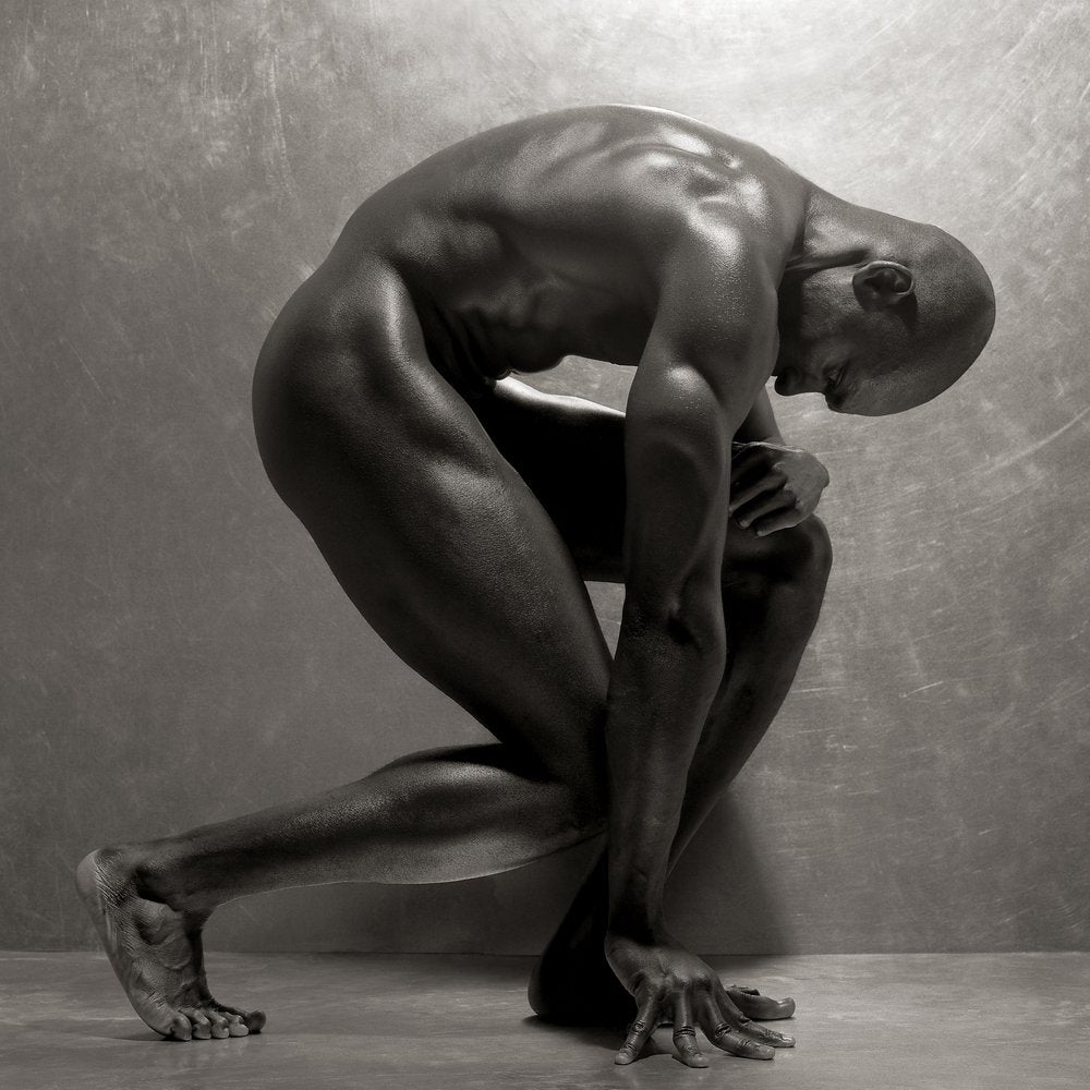 Contemplative Male Nude