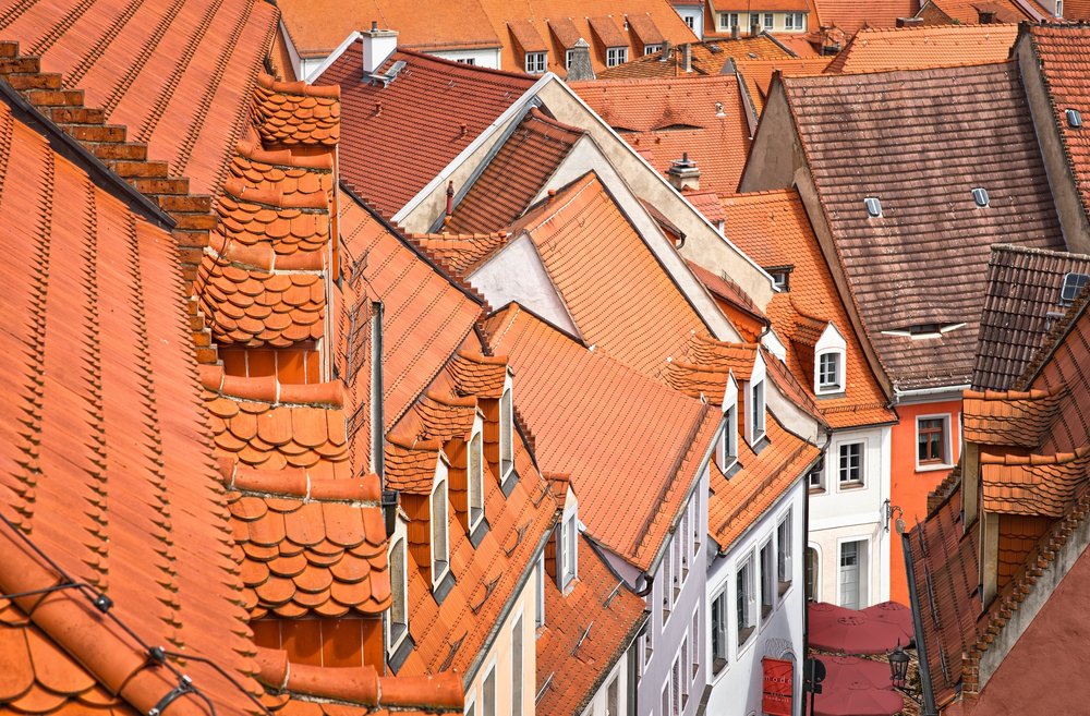 Old European Rooftops