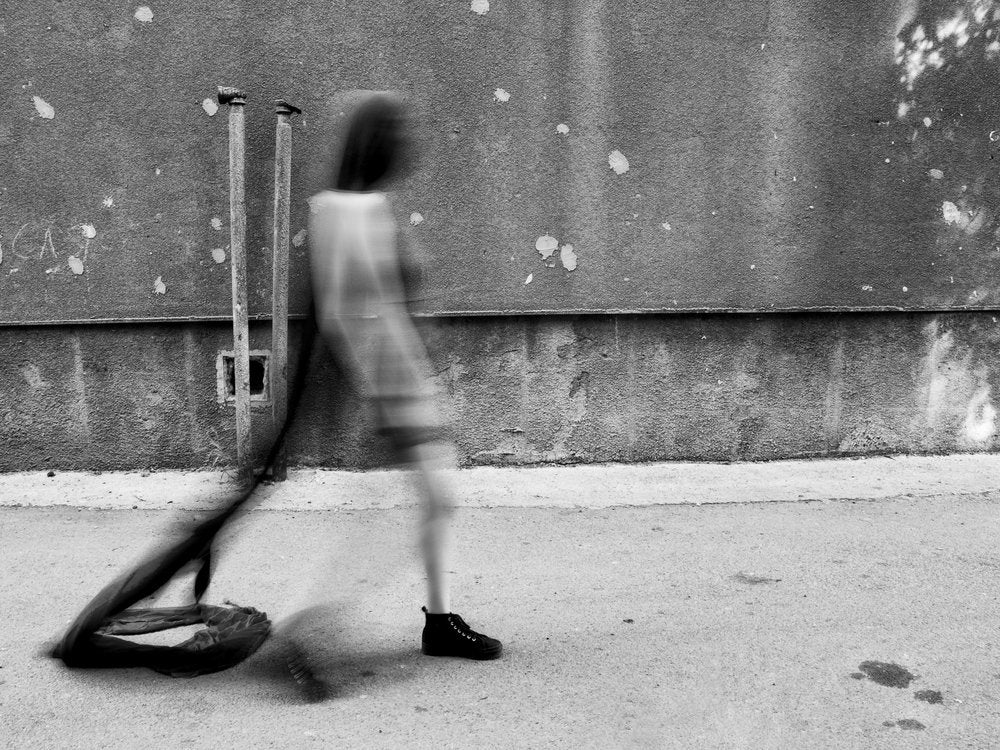 Mysterious Urban Walk