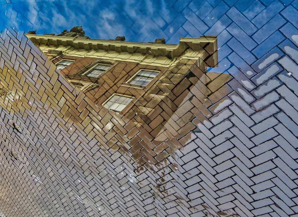 City Brick Reflection