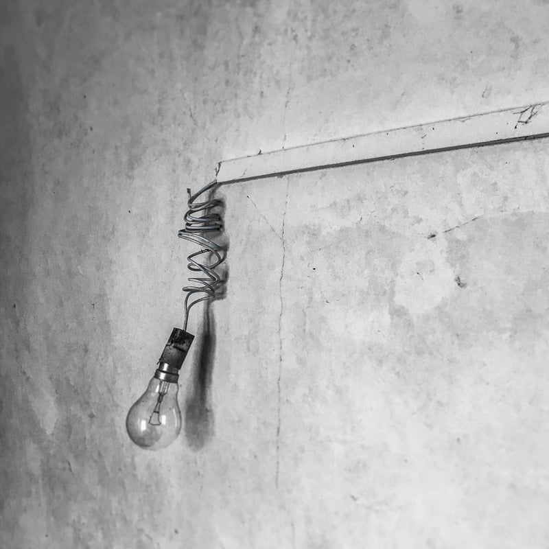Industrial Bulb Wall