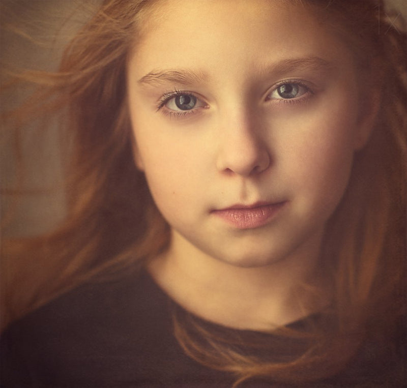 Serene Young Girl
