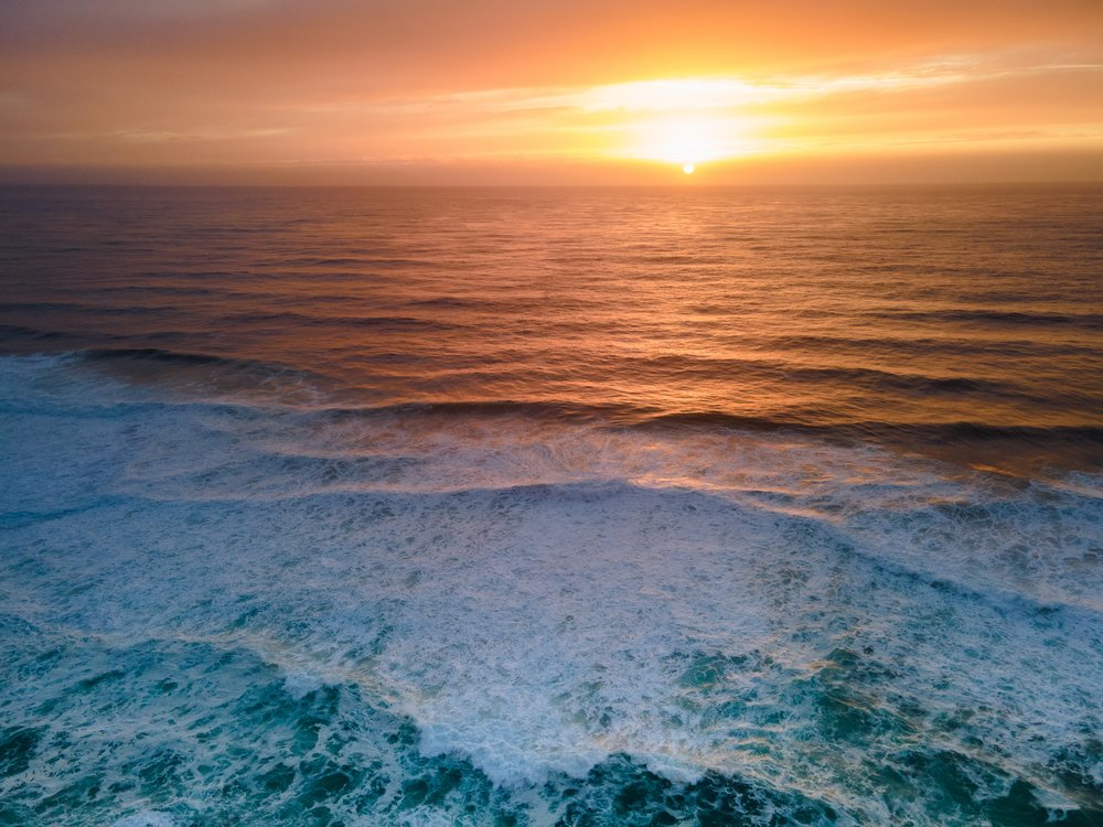 Golden Ocean Sunset
